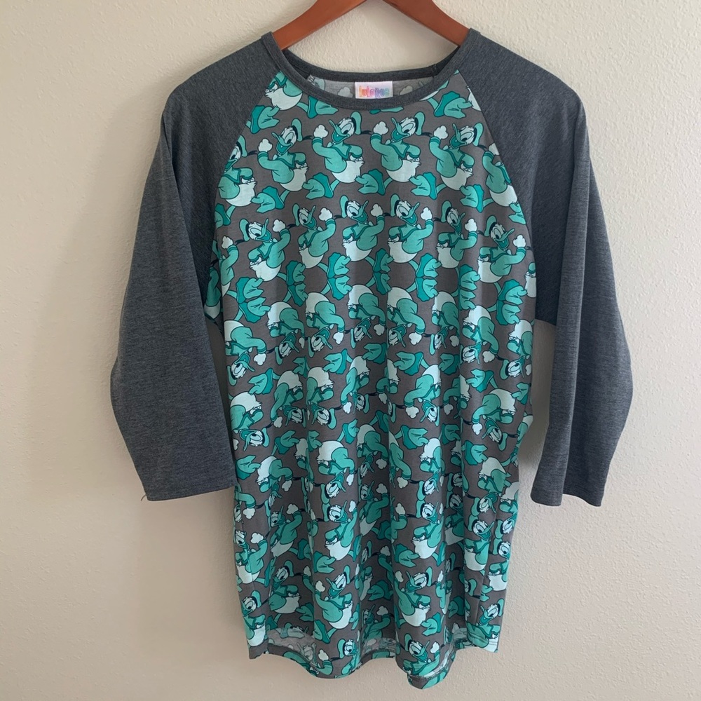 Lularoe Disney Randy w/ Donald Duck, Size L, NWOT